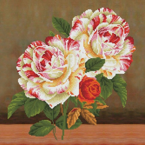 Dekoratívny vankúš Camellia rose buoquet